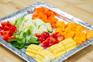 烤蔬菜沙拉的做法 步骤2