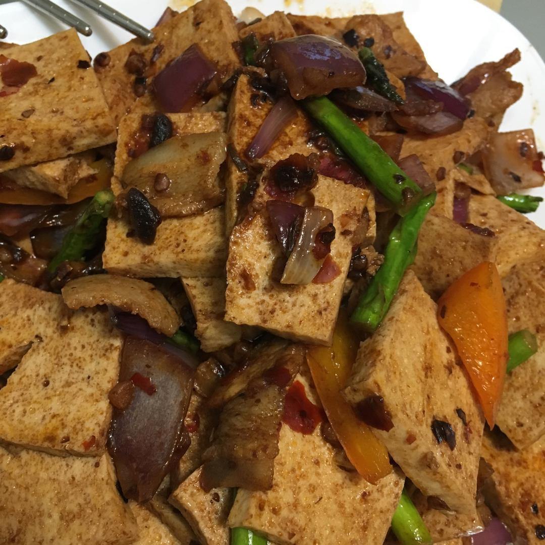 干锅千页豆腐
