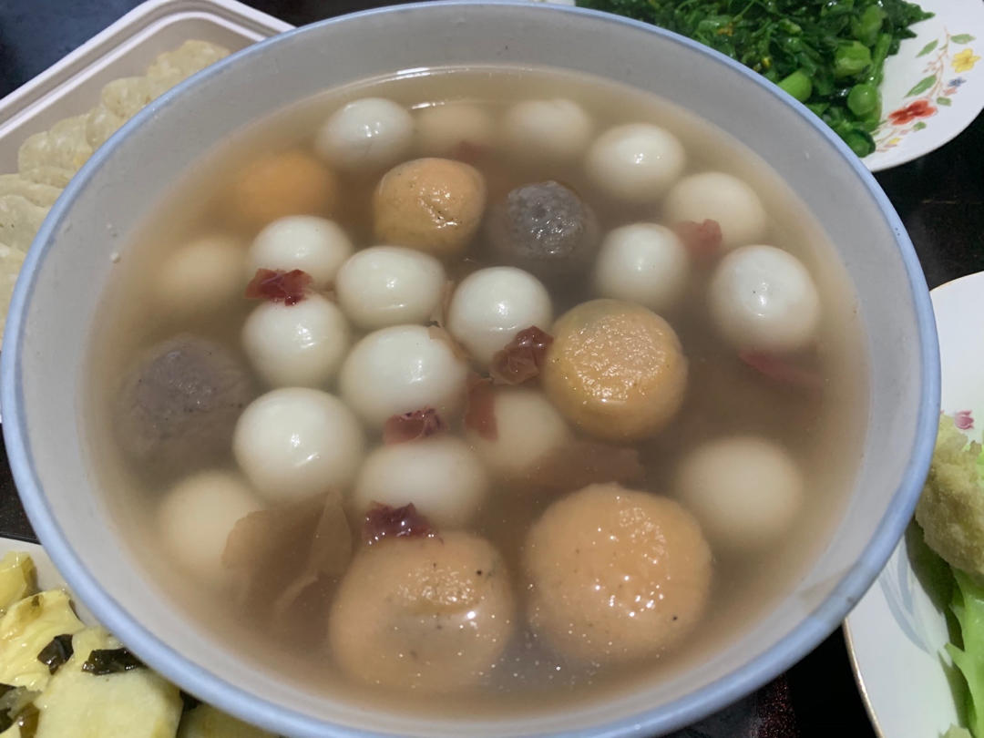 果蔬汤圆（团团圆圆）