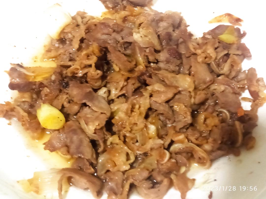 葱爆羊肉