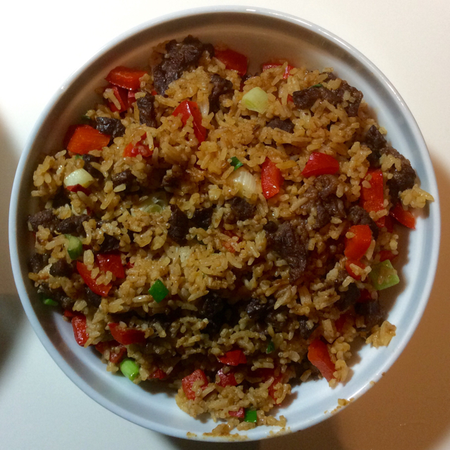 牛肉炒饭