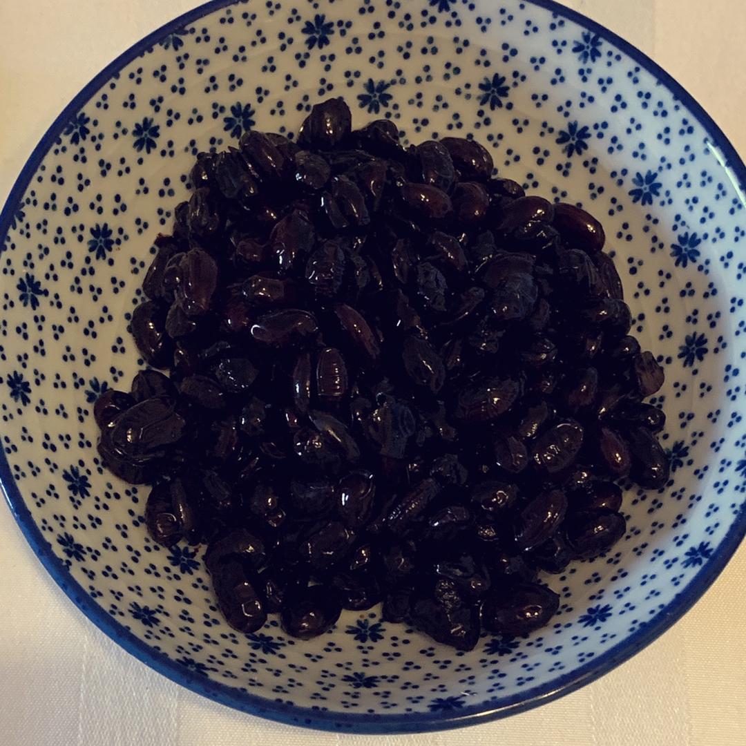【日式酱煮黑豆 低糖少盐版】电饭煲轻松做