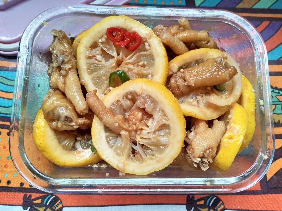 【柠檬酸辣鸡爪】自制超级无敌美味的网红鸡爪