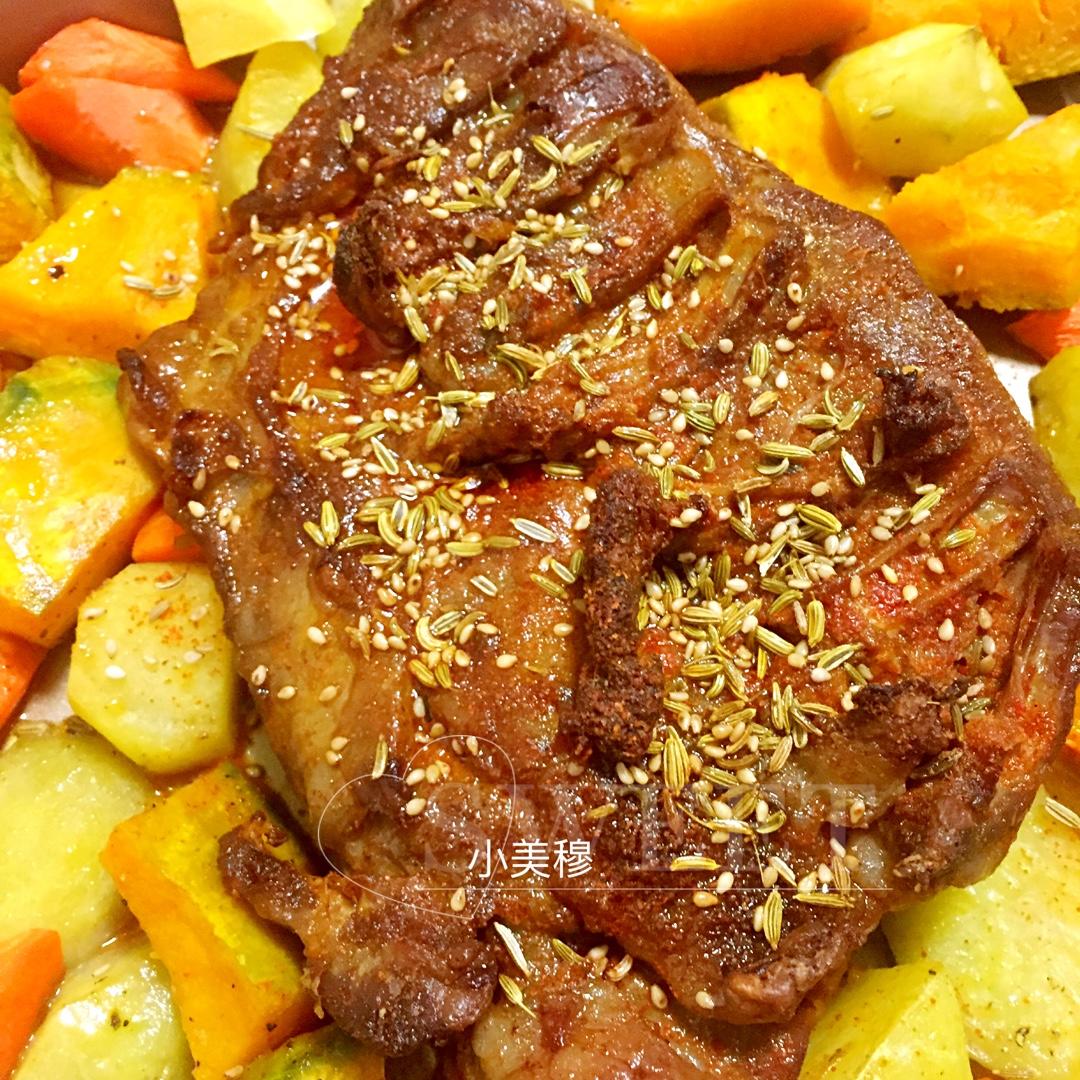孜然烤羊排
