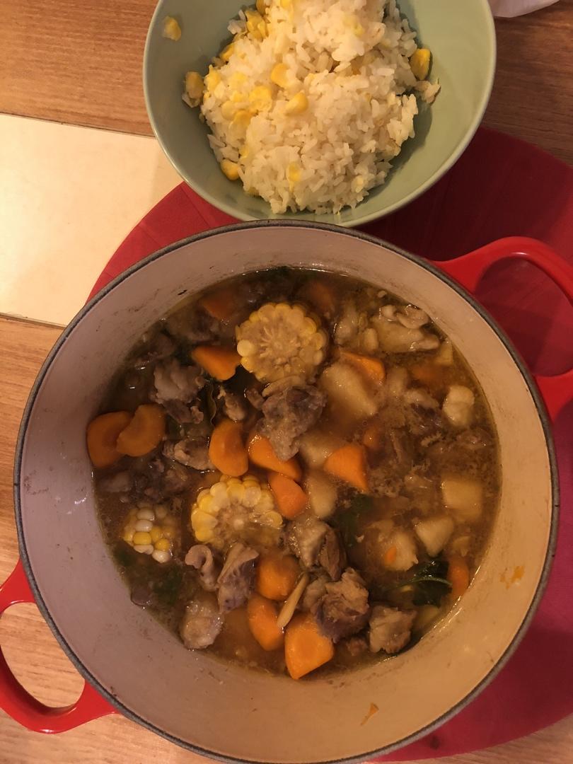 红焖羊肉山药