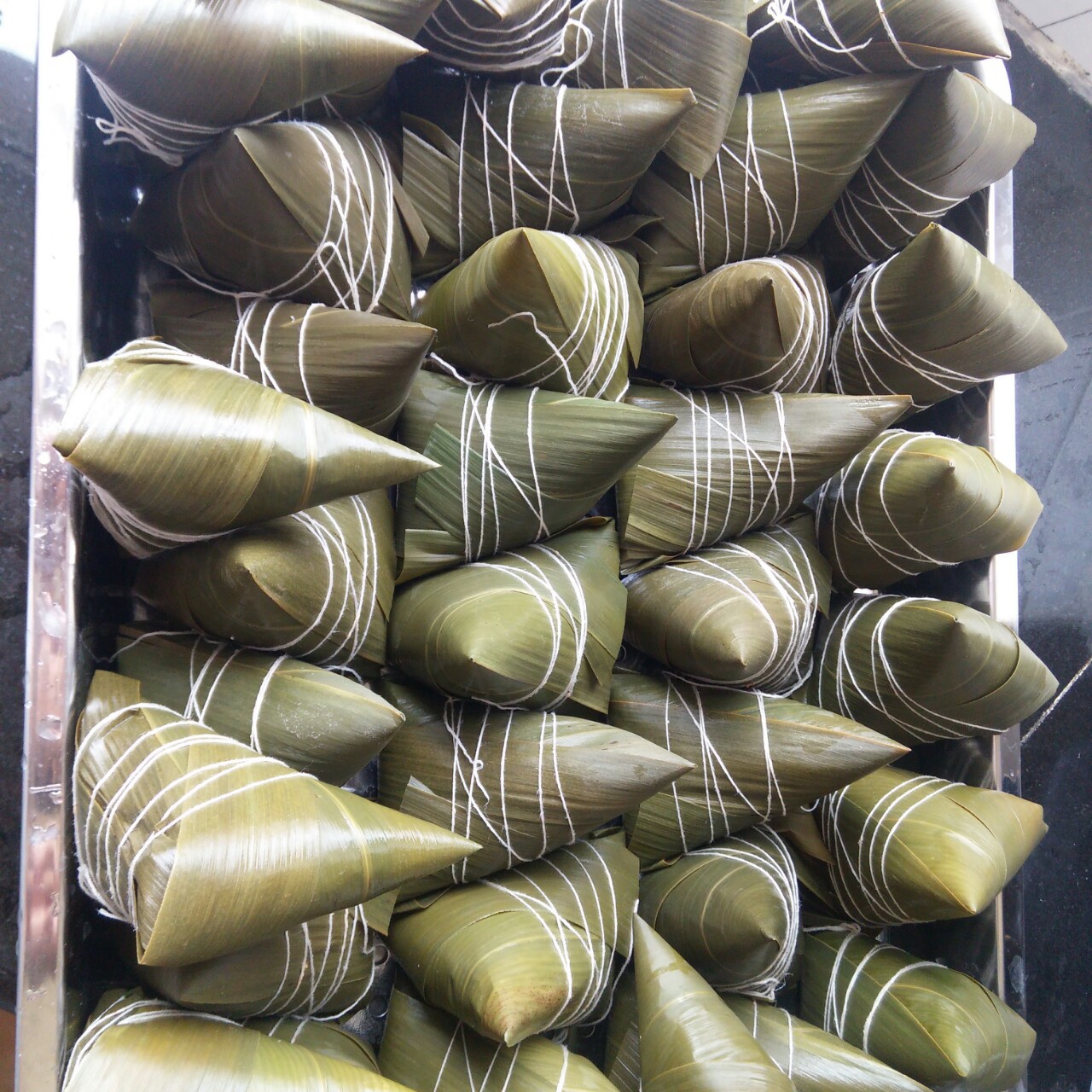 粽子包法