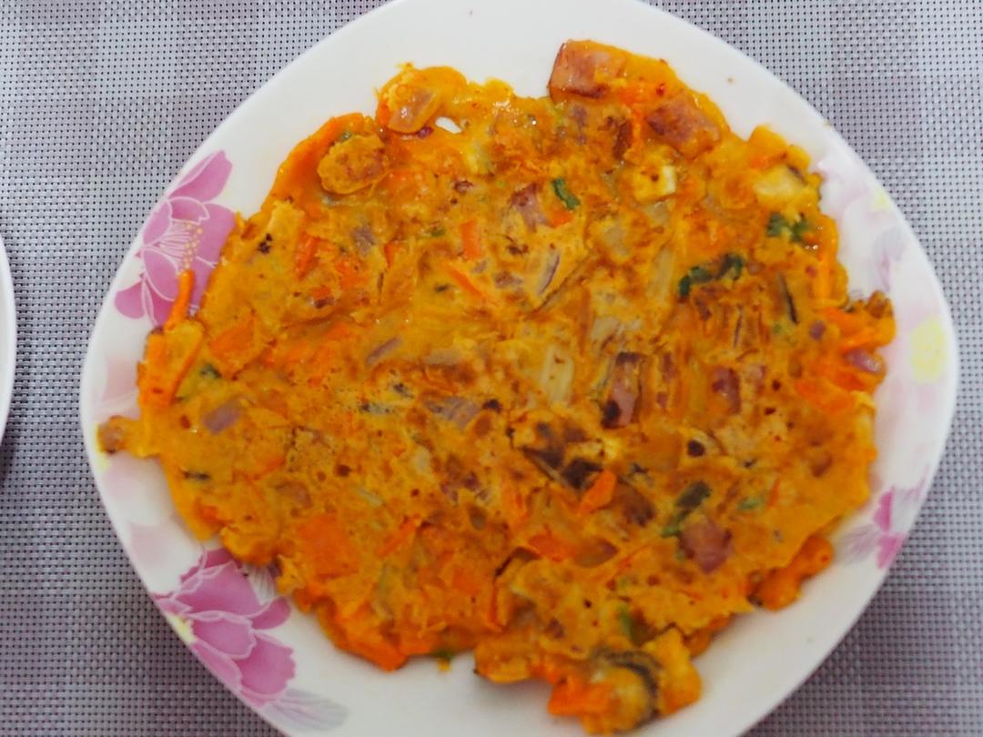 十五分钟的快手泡菜饼