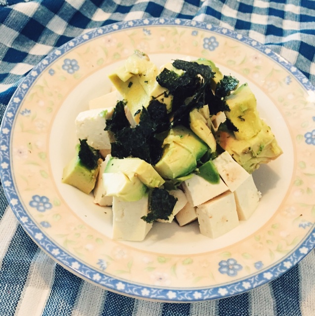牛油果豆腐沙拉