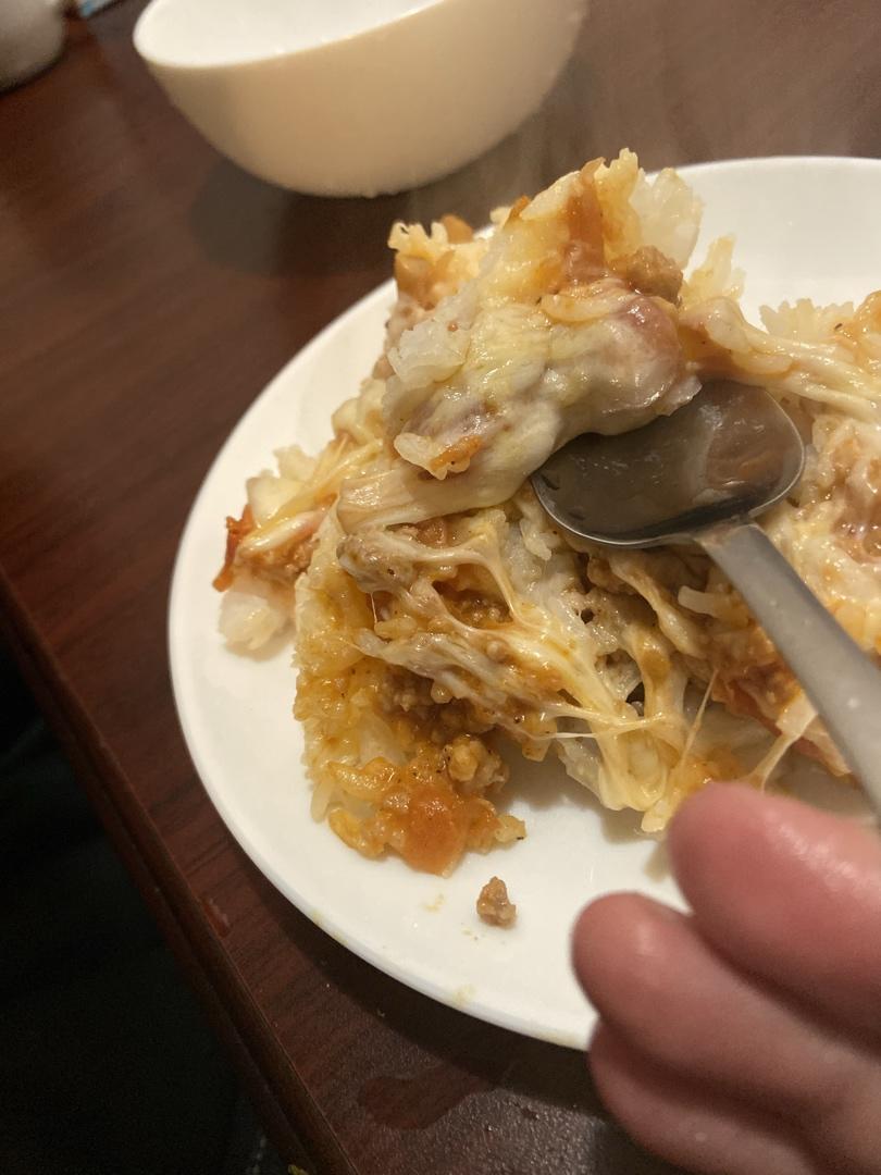 蕃茄肉酱奶酪焗饭