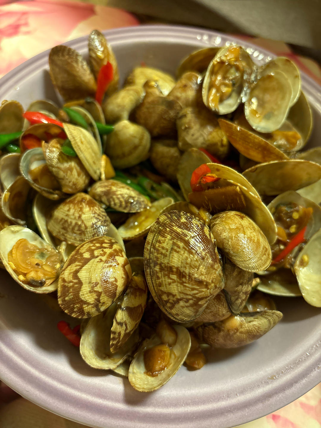 5分钟快手菜❗️秒杀路边摊爆炒花甲～好吃到爆