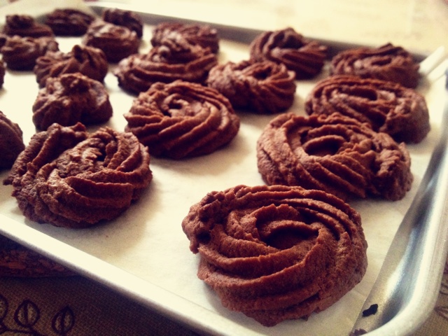 【维也纳可可曲奇】