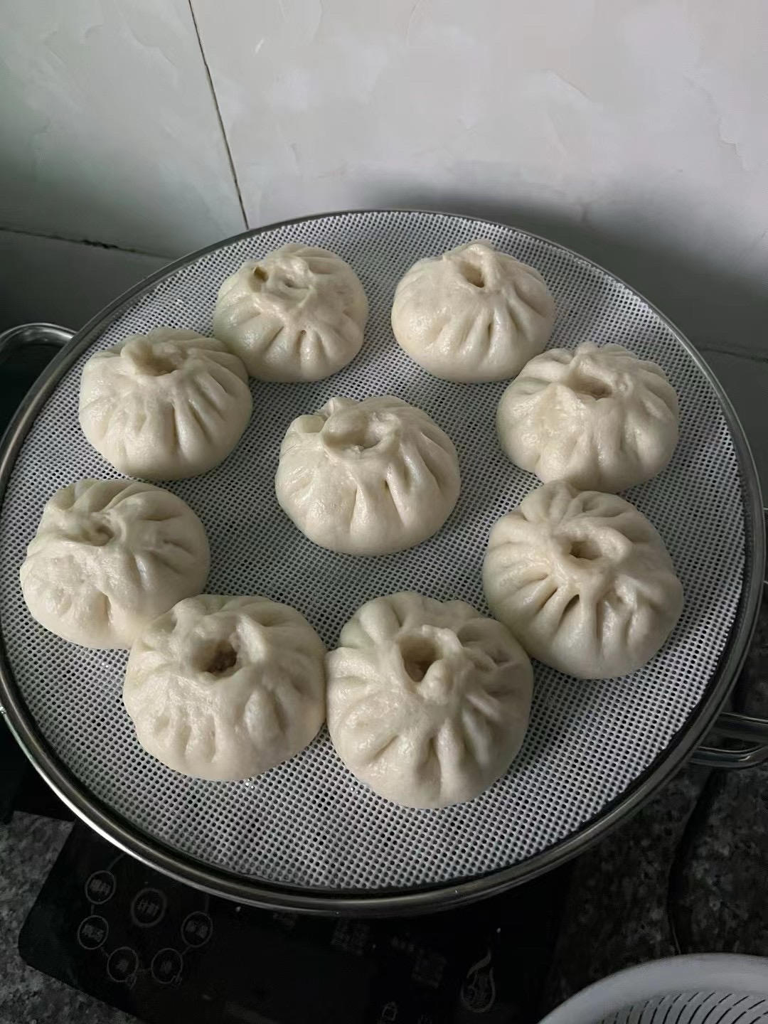 一次发酵肉包子