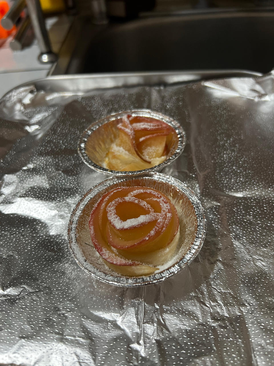 苹果玫瑰塔（手抓饼版）