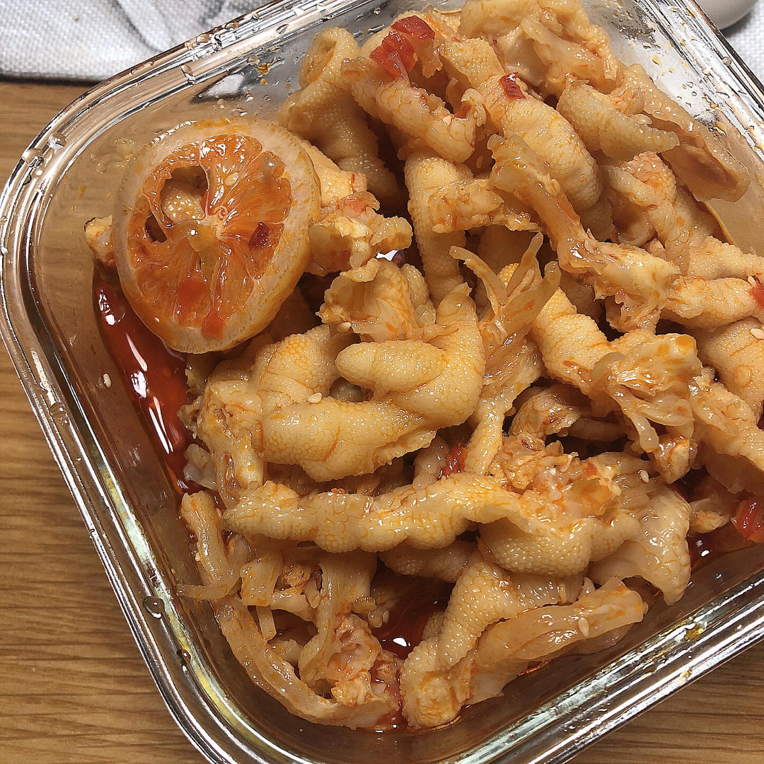 绝对不会后悔的酸辣鸡爪