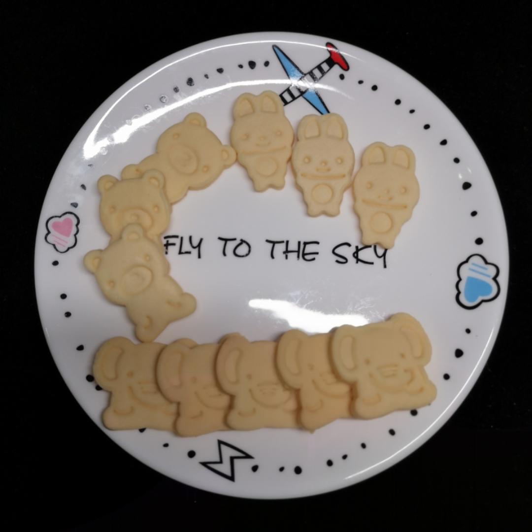 卡通黄油饼干
