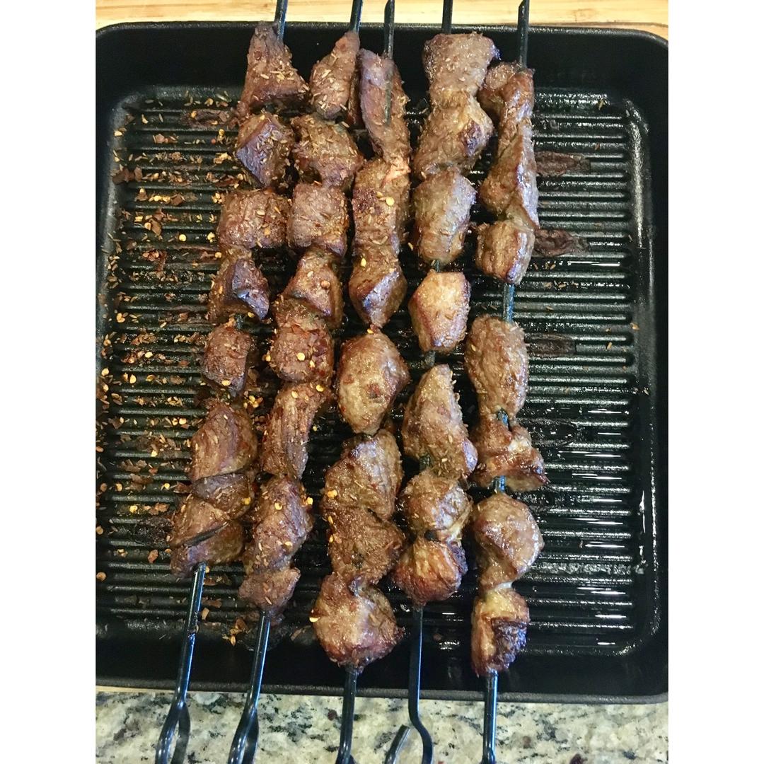 烤箱版新疆羊肉串