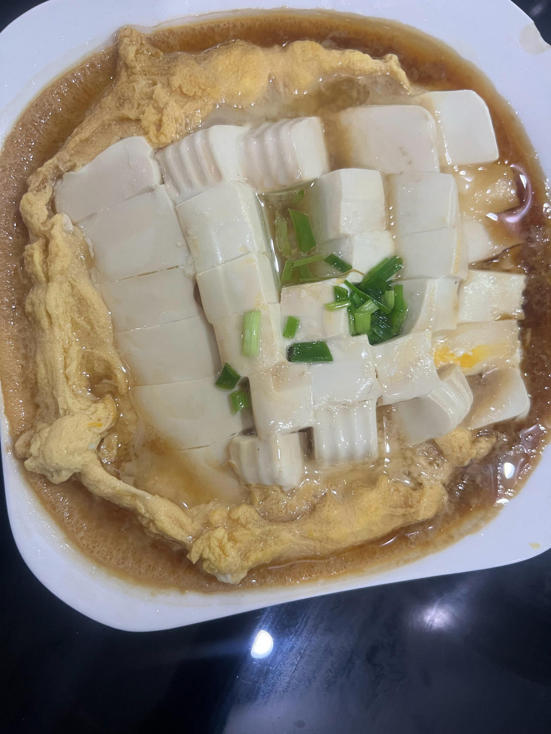 豆腐鸡蛋羹