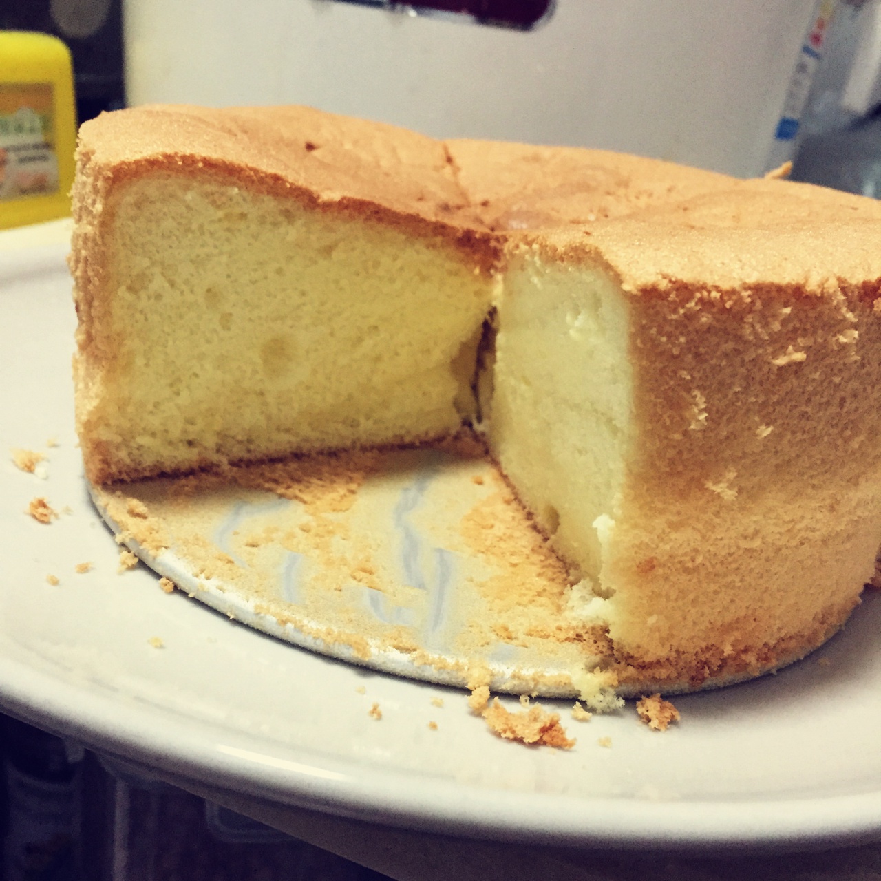 6寸戚风蛋糕（2蛋）