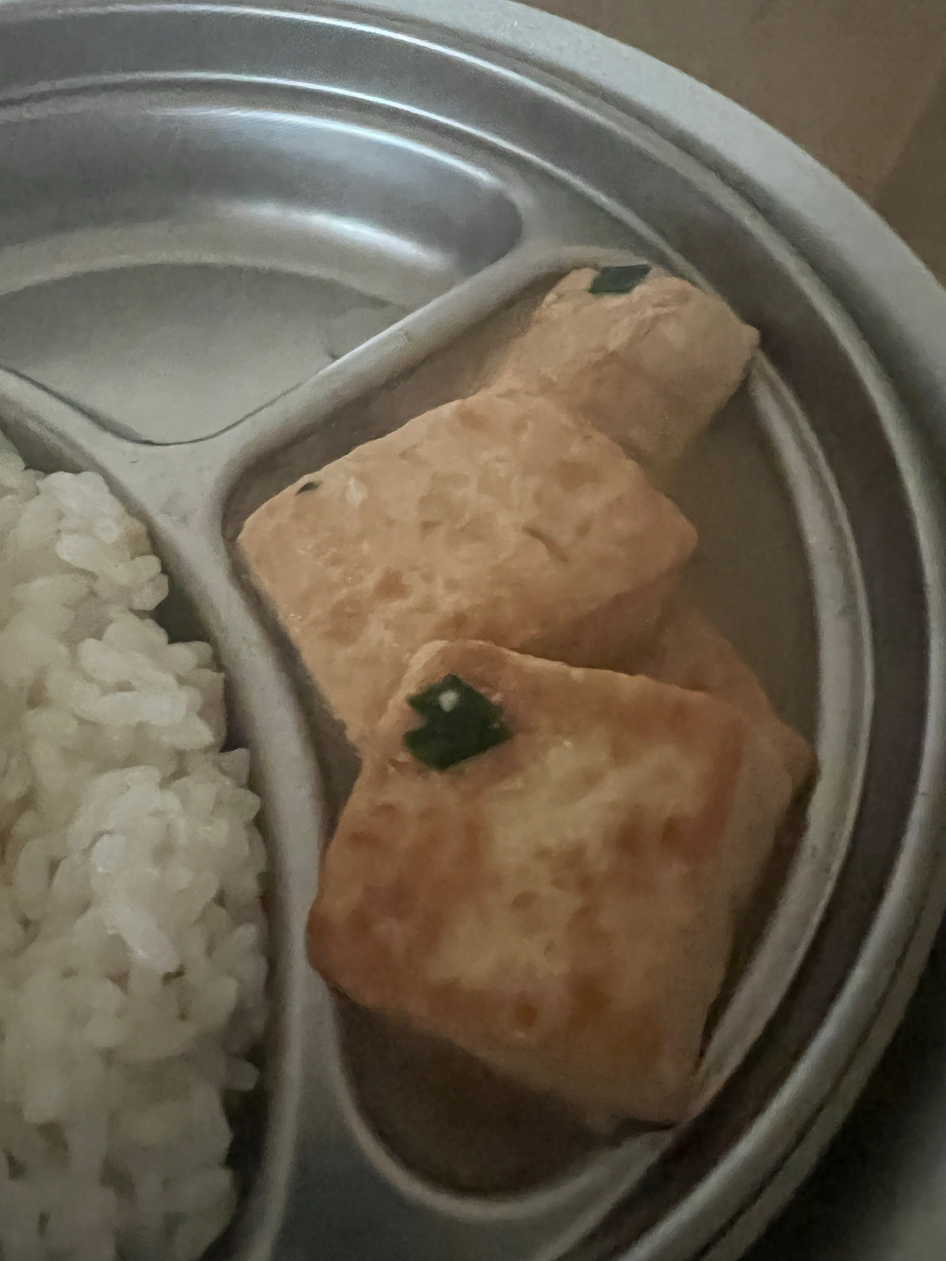简单又好吃的煎豆腐 1岁宝宝的做法
