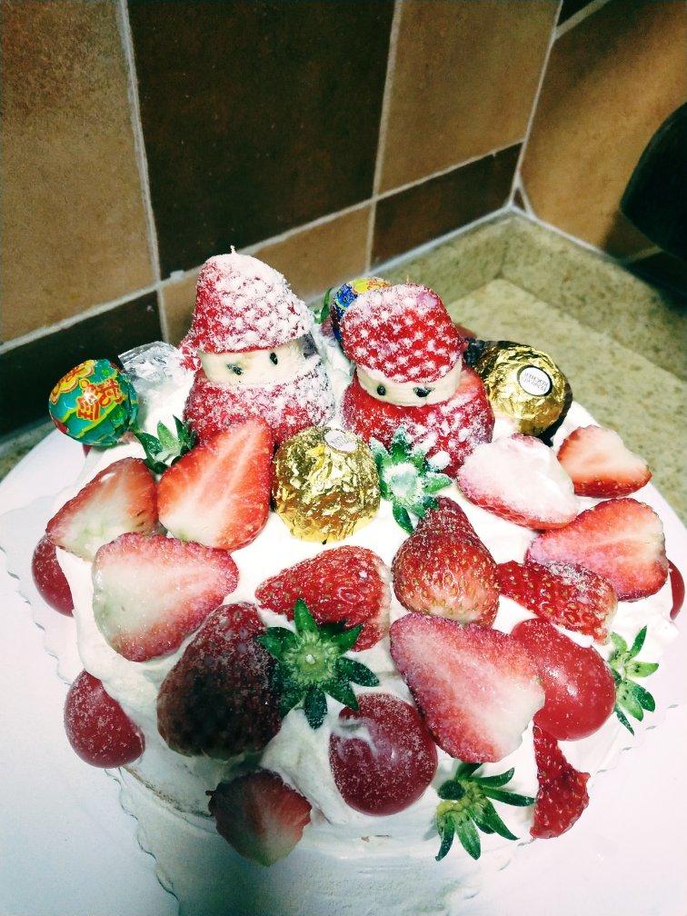 圣诞呆萌裸蛋糕