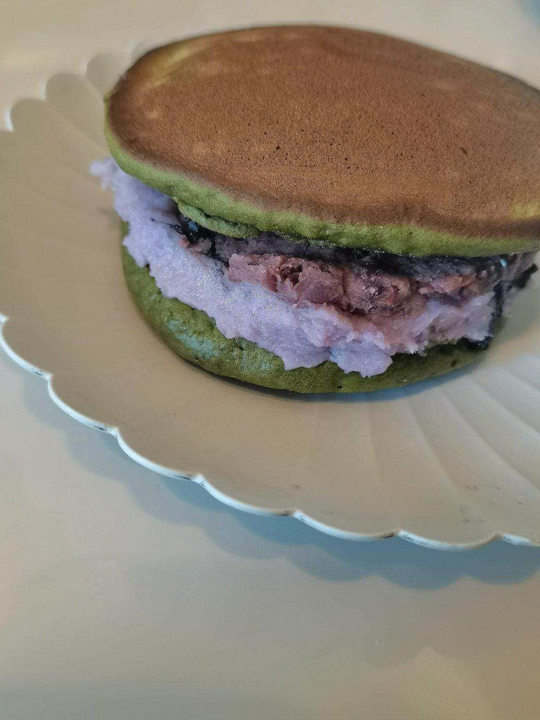 抹茶蜜豆铜锣烧