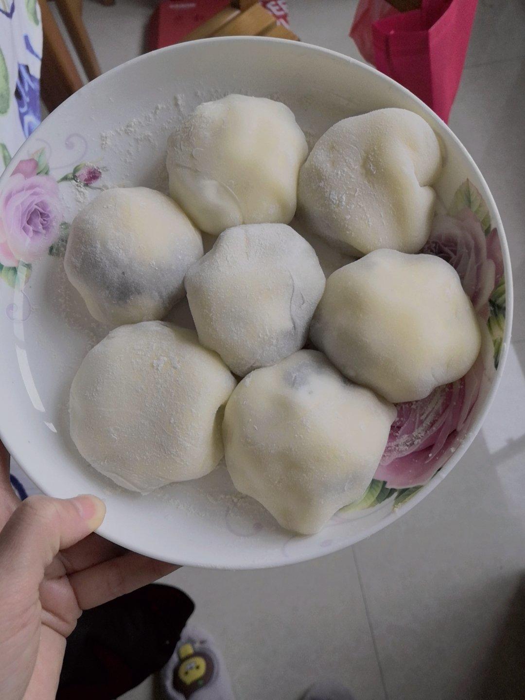 腹黑白胖子——奥利奥雪媚娘