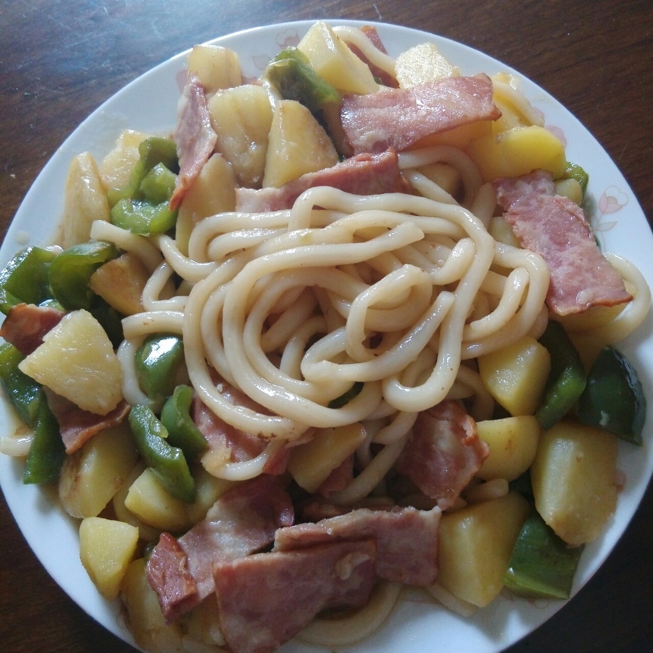 土豆焖面