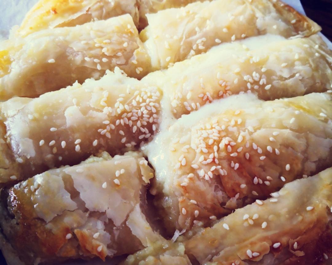 零失败榴莲芝士手抓饼