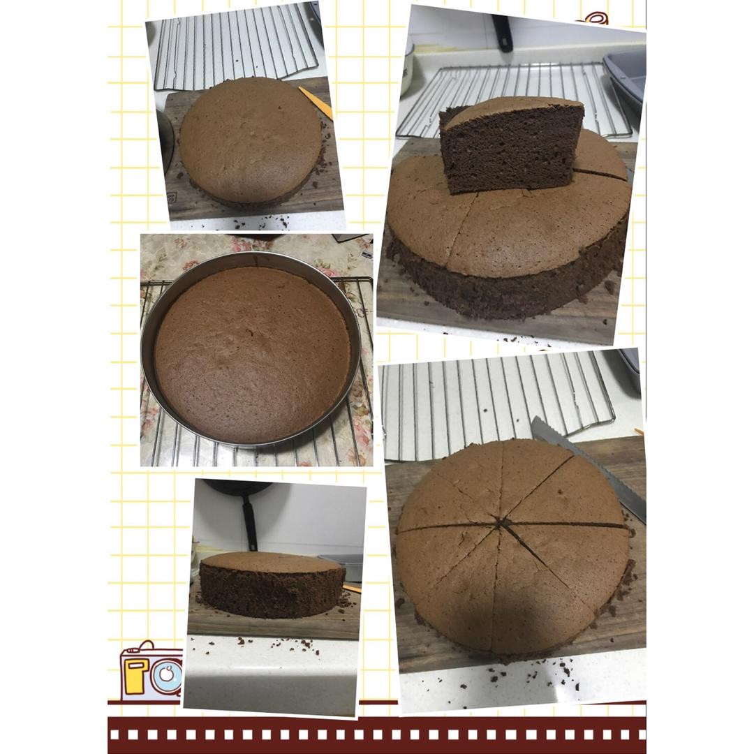 巧克力戚风蛋糕