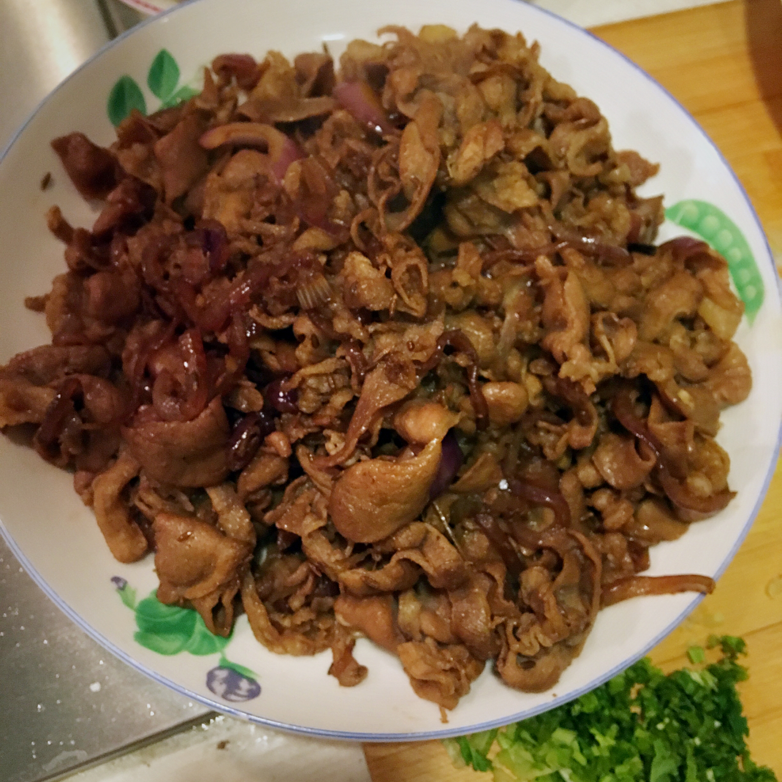 洋葱孜然羊肉片