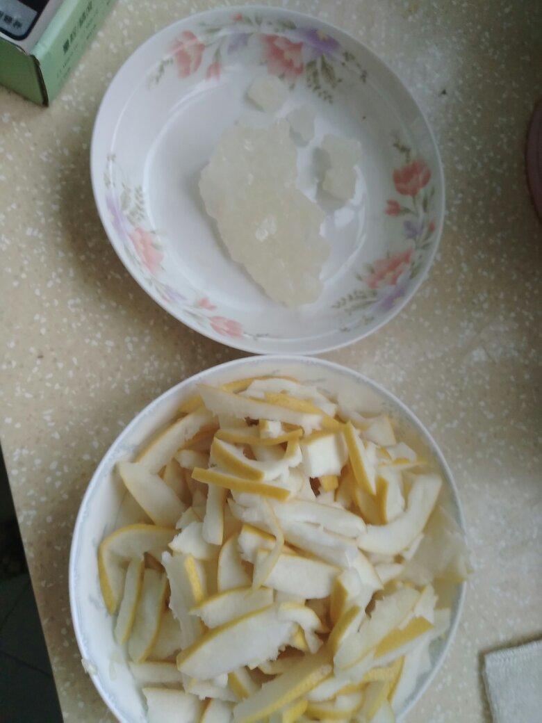 清香爽口柚子皮糖（简易版免过夜）