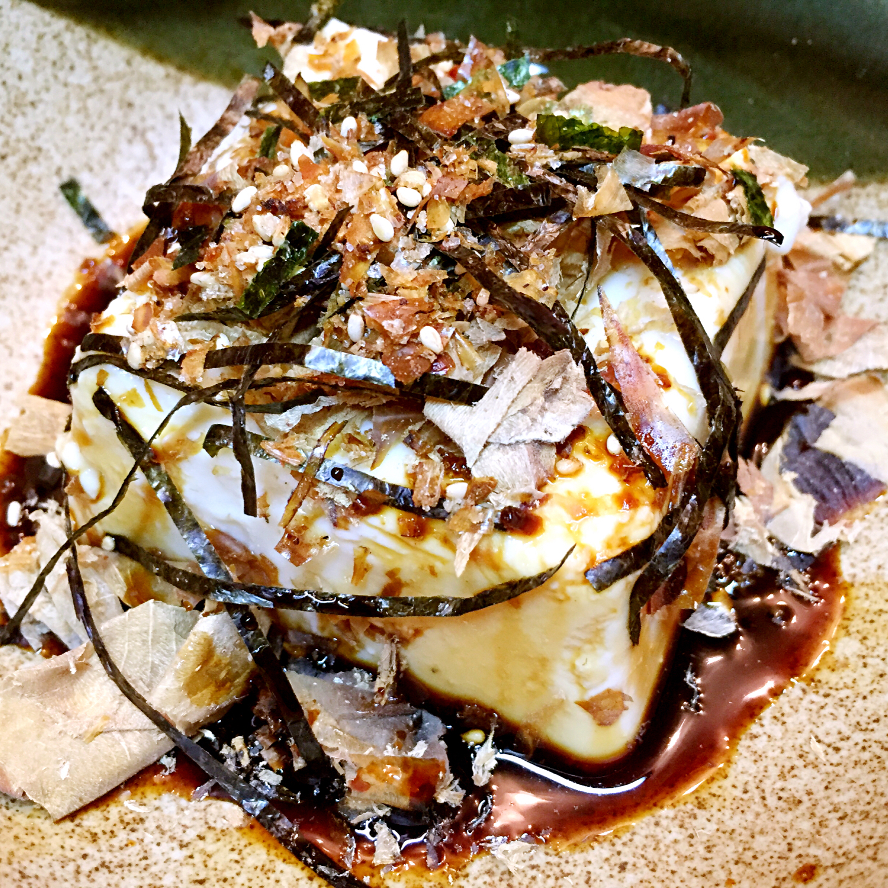 日式凉拌豆腐（冷や奴）