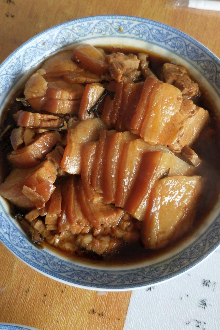 简单易行的梅干菜扣肉