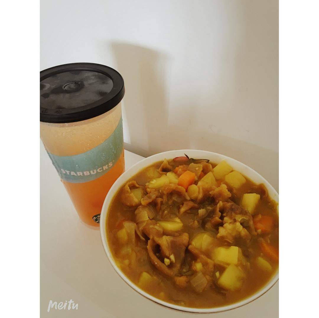 最爱❤️的咖喱肥牛饭