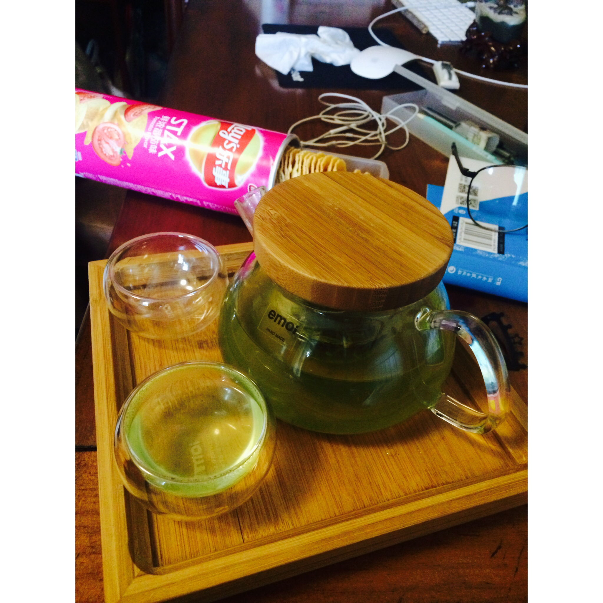 抹茶玄米茶