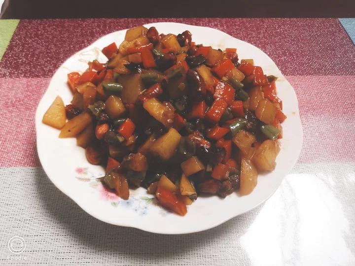 北京风味炒三丁