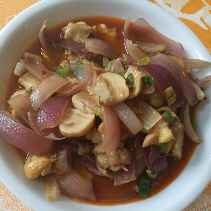 洋葱鸡肉