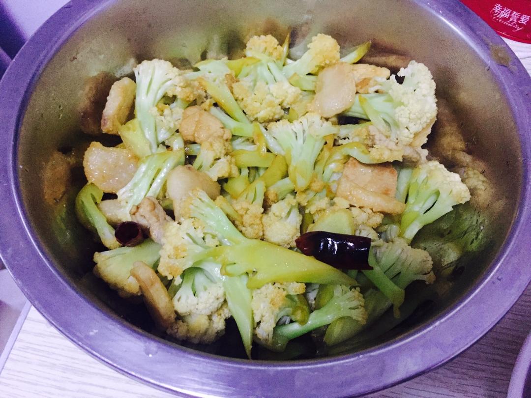 干锅有机花菜