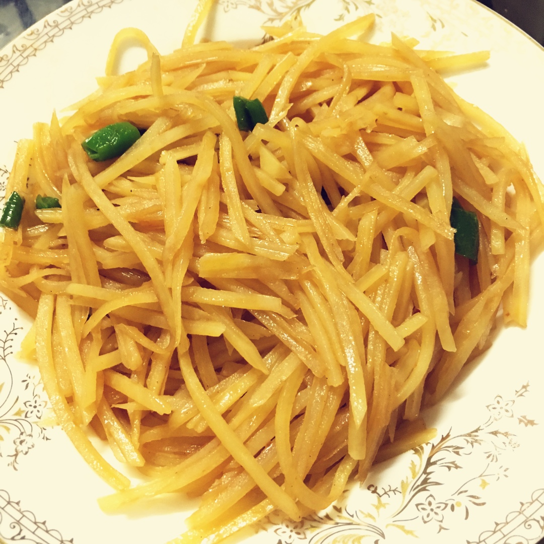 simbuco做的家常菜酸辣土豆丝
