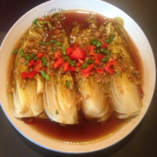 蒜蓉粉丝娃娃菜