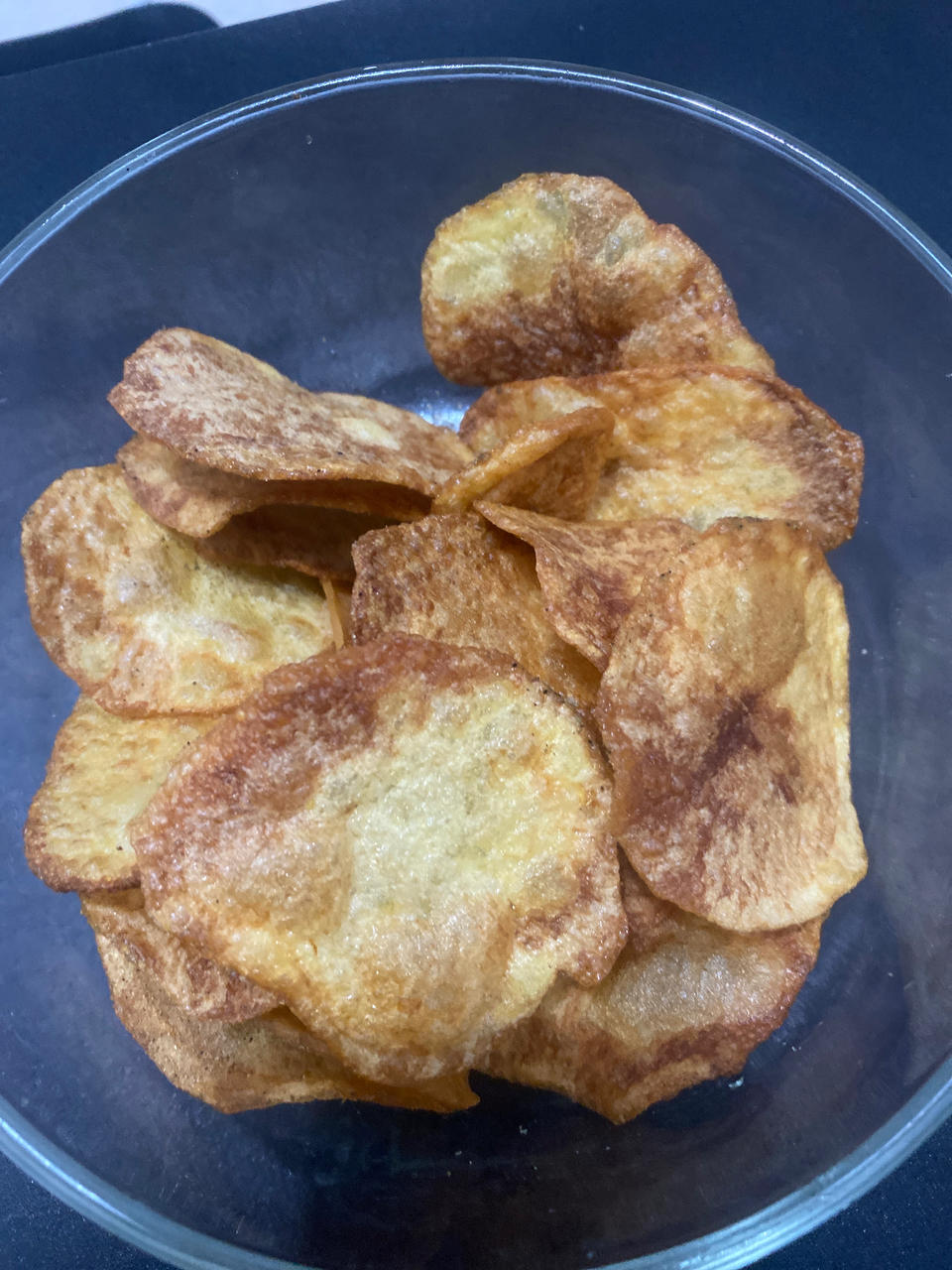 🔥焦香酥脆～自制薯片，嘎嘣脆秒杀膨化薯片