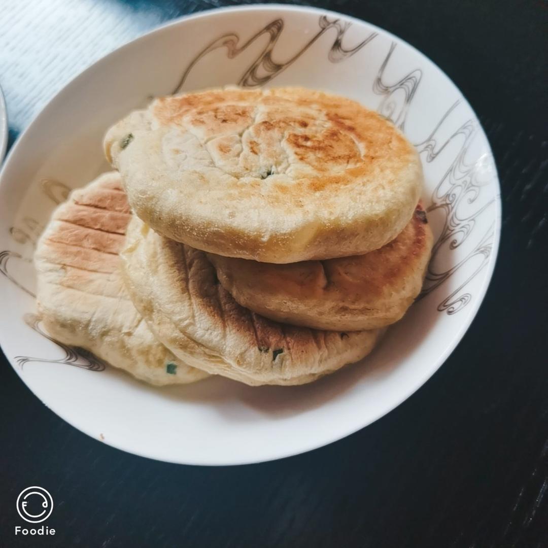 葱花鸡蛋发面饼（一）