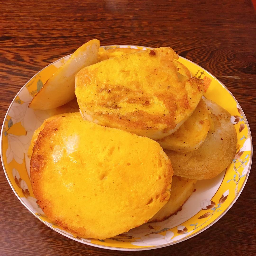 黄油蛋液煎馒头片的做法