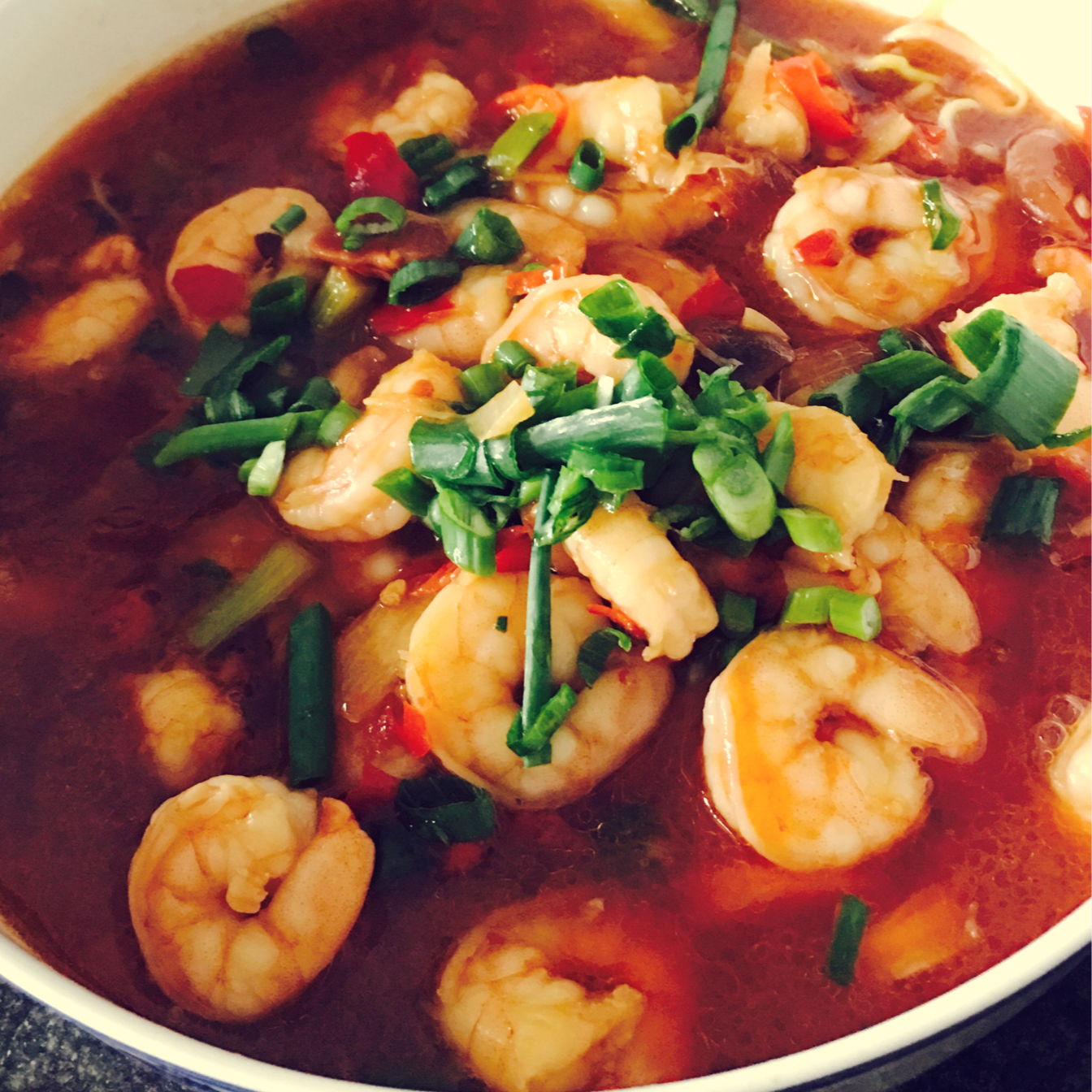 【自制水煮虾滑】