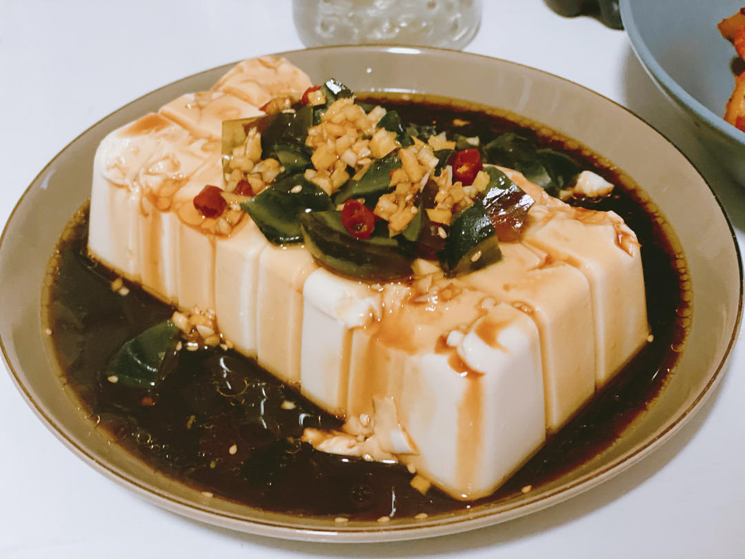 【最佳CP～】凉拌皮蛋豆腐✨