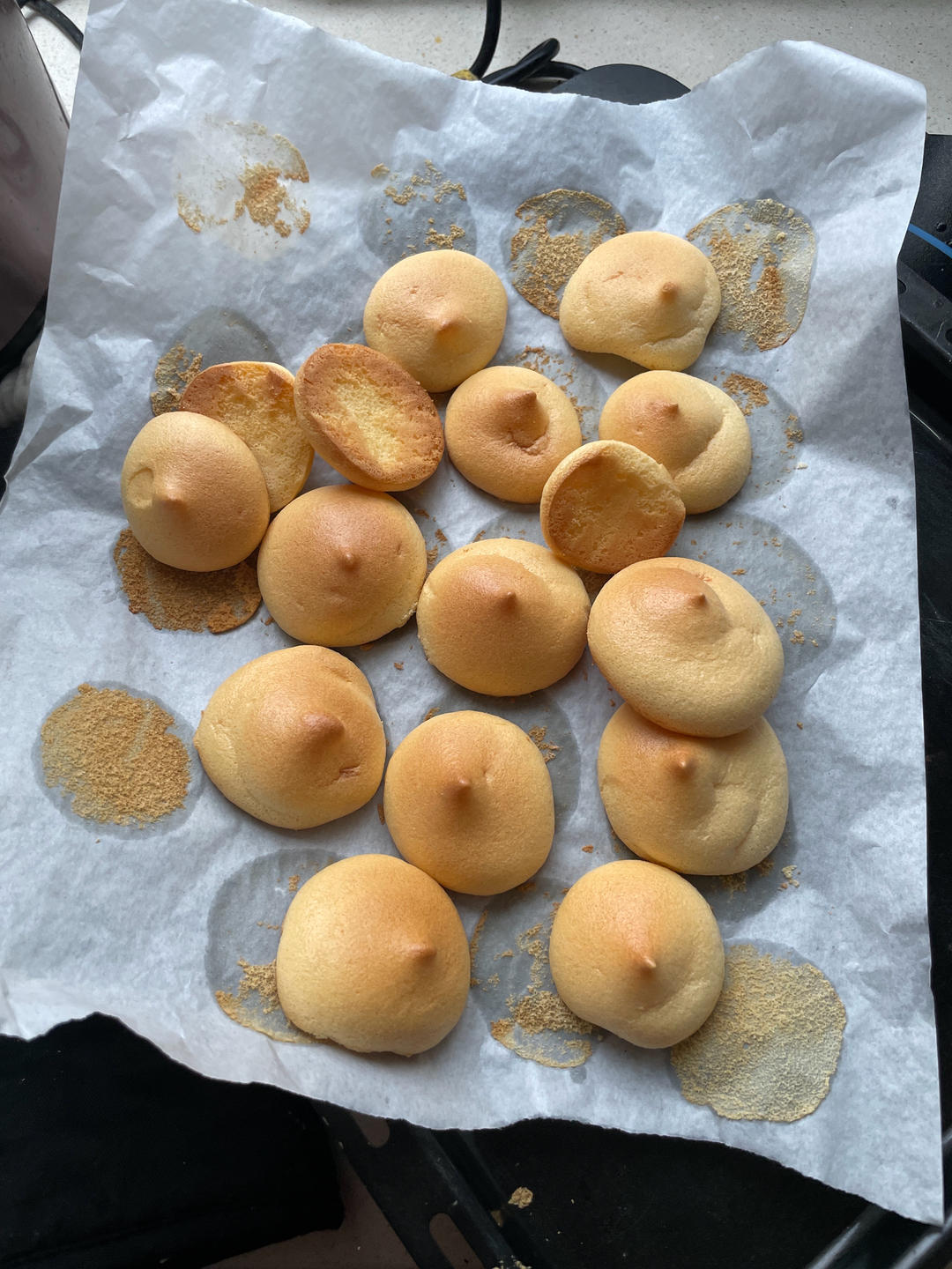 教你做胖嘟嘟的空气蛋糕❗️轻盈松软敲好吃😋