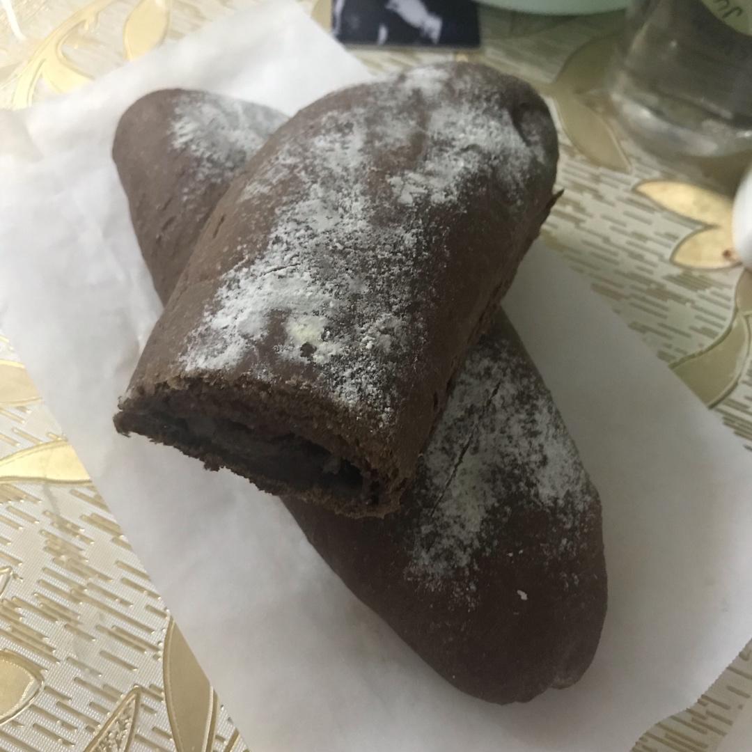 麻薯核桃夹心软欧包
