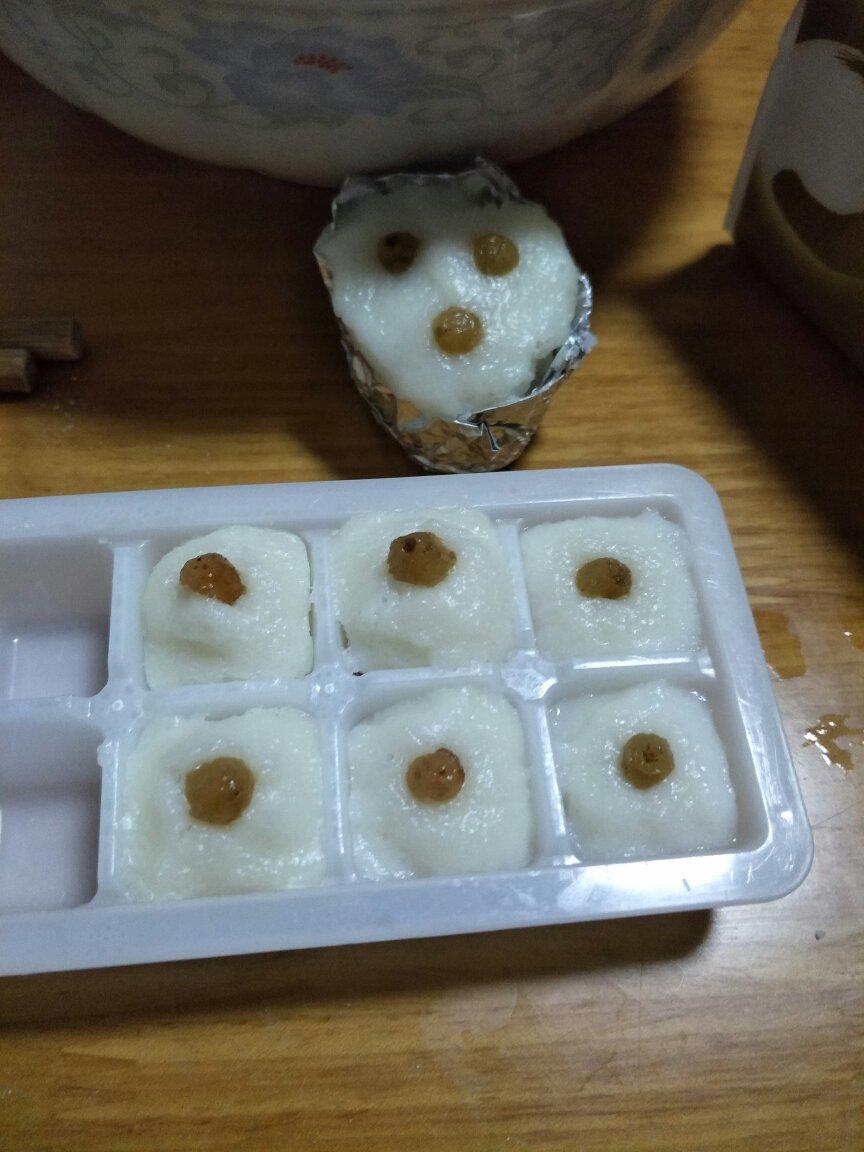 宝宝辅食：蓬松好吃的枣泥山药米糕