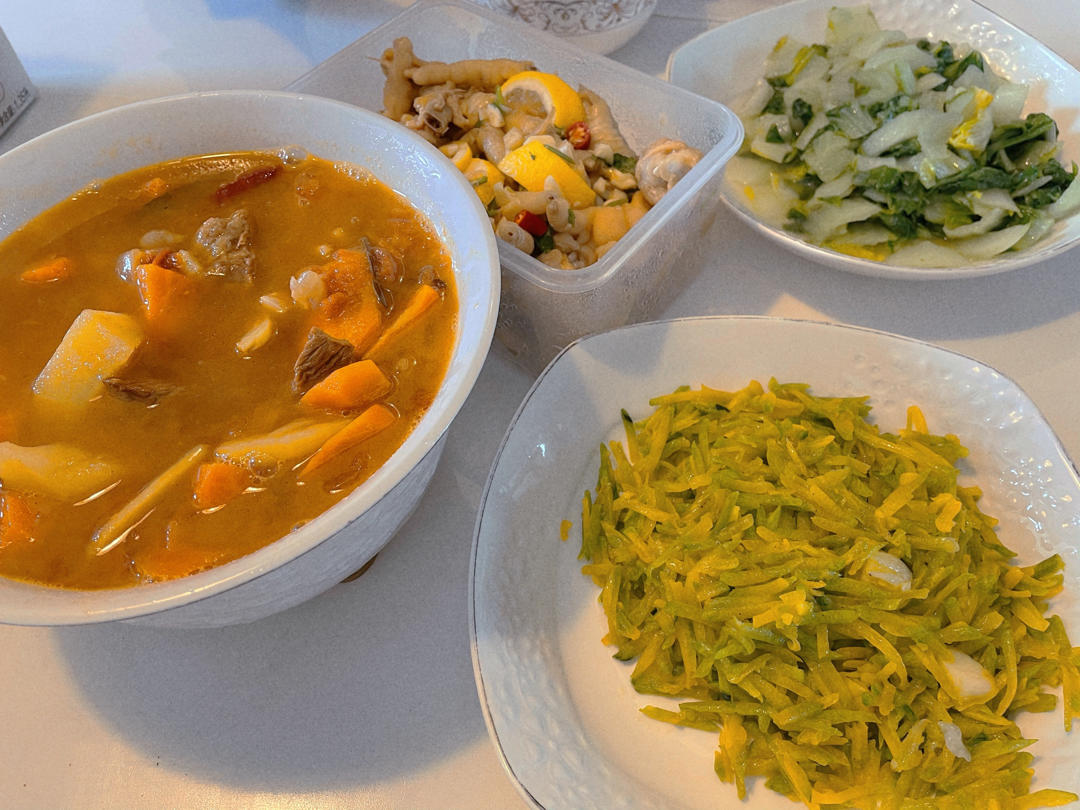 番茄土豆炖牛腩