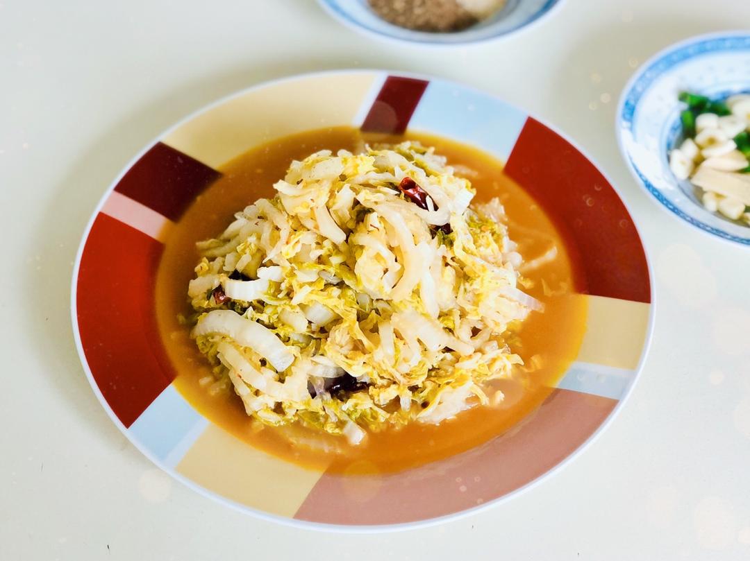 酸辣白菜丝